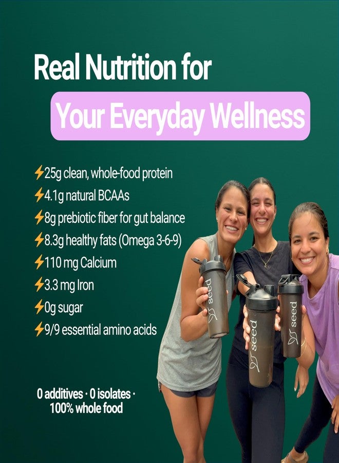 SEED Chocho Pure Plant-Based Protein Powder, Gluten Free, Dairy Free, Soy Free, Non-GMO, 17.6 oz - Image 3